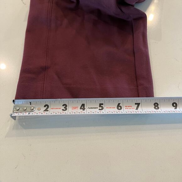 Spanx The Perfect Pant Ponte Slim Straight Leg in Chianti size XL Tall - Picture 12 of 12